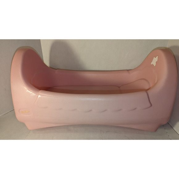 Little Tikes Toys Vintage Little Tikes Baby Doll Cradle Rocker Bed
